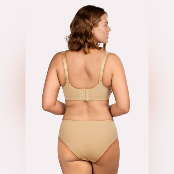 HSIA Ultra Comfort Lightly Padded T-Shirt Minimizer Full Coverage Bra Size 46DDD - Picture 3 of 15